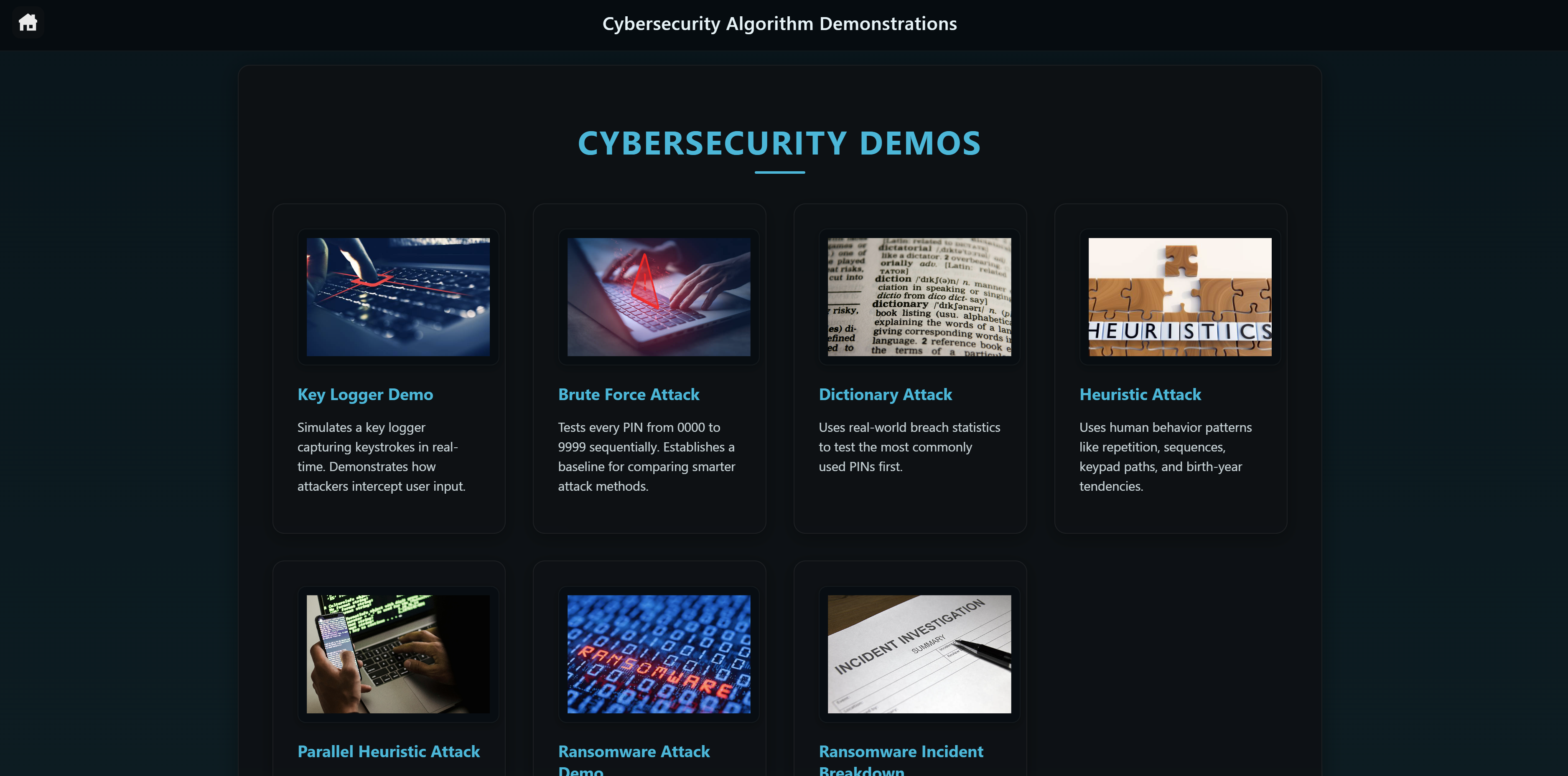 Cybersecurity demos preview