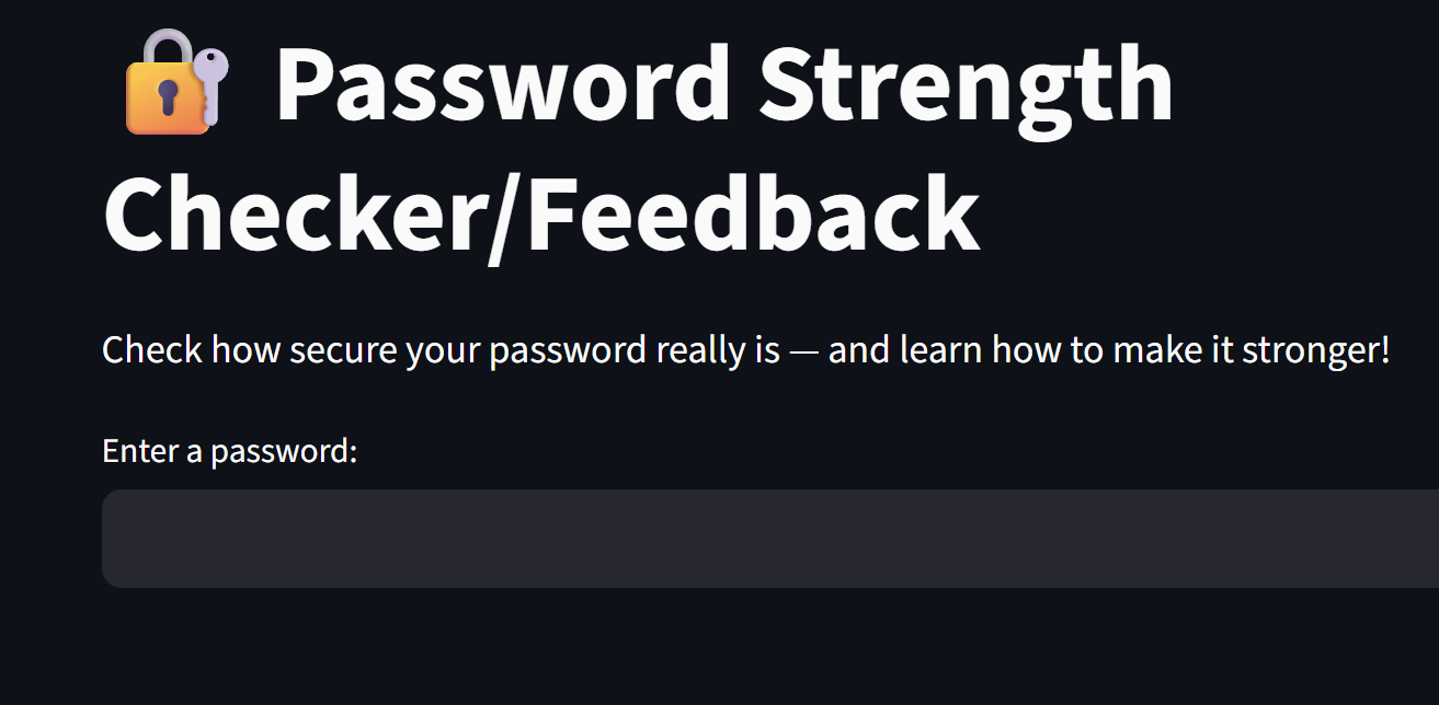 Password Strength Checker preview
